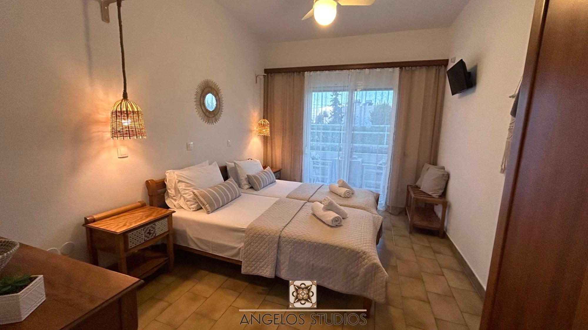 Angelos Studios 1-2 In Faliraki Rhodes-Ground Floor Exteriér fotografie